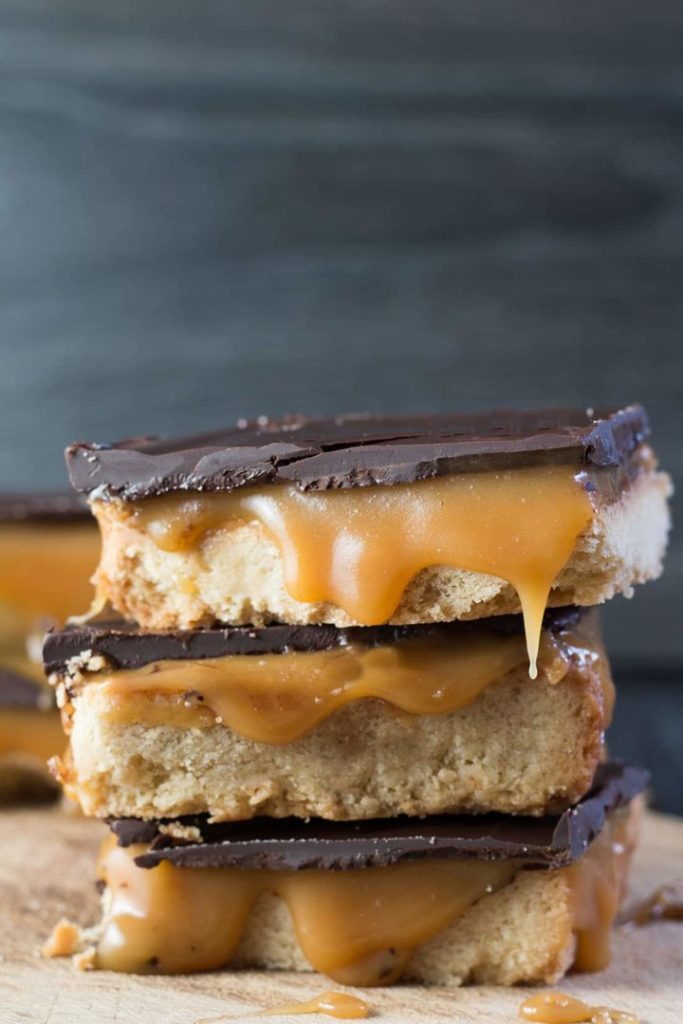 This recipe for Billionaire Shortbread has a crisp shortbread base with an indulgent Salted caramel filling that's topped with a layer of dark chocolate - pure heaven!