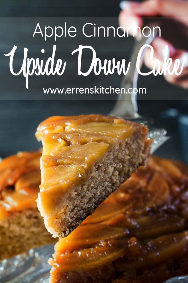 Apple Cinnamon Upside Down Cake The perfect dessert