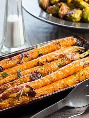 Garlic Roasted Carrots