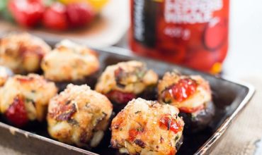 Easy Crab Stuffed Mushrooms