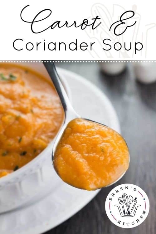 Quick & Easy Carrot and Coriander Soup Comfort in a bowl!