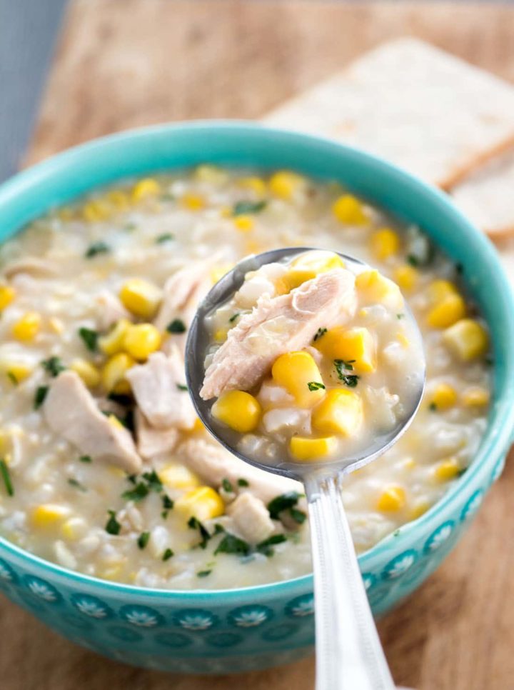 Chicken and Rice Corn Chowder