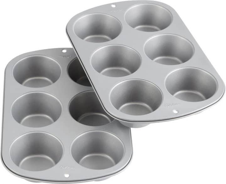 A set of two Wilton jumbo muffin pan