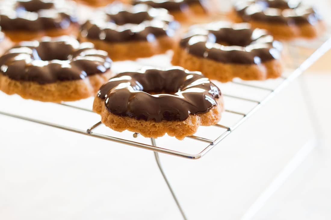 Chocolate Coated Shortbread Cookies