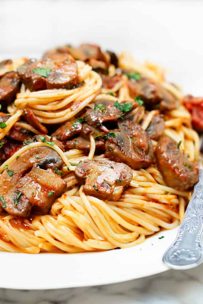 Mushroom Pasta Sauce | Erren's Kitchen