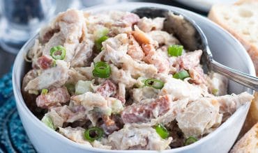 Chicken Salad with Bacon & Green Onions