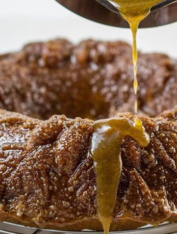 Caramel Apple Bundt Cake