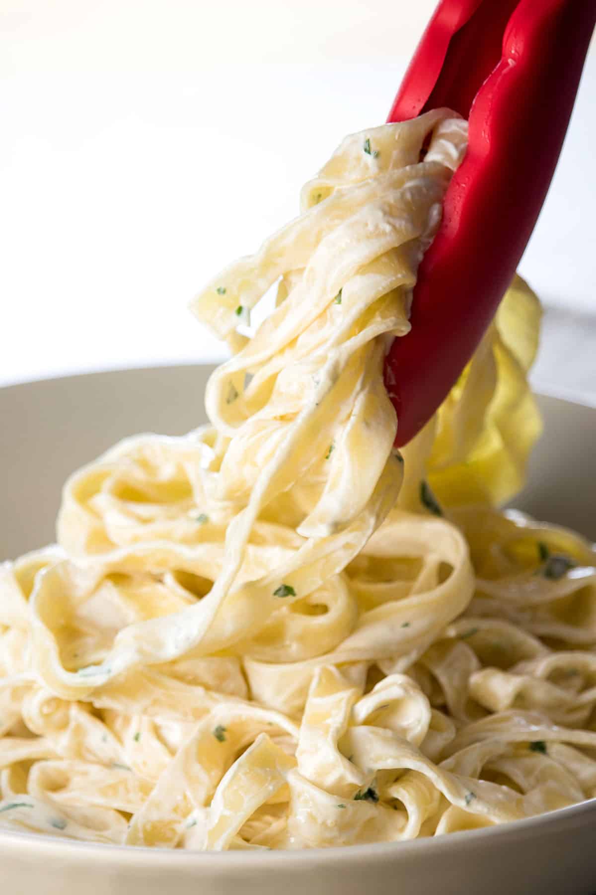 Fettuccine Alfredo (V), Lunch & Dinner Menu