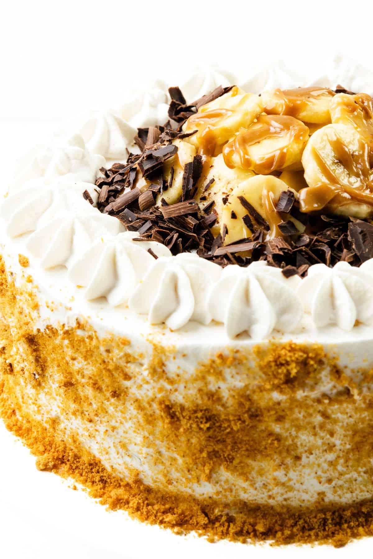 Caramel Banana Cake