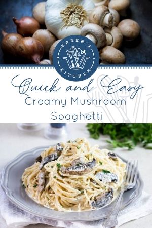 Creamy Mushroom Spaghetti Erren S Kitchen