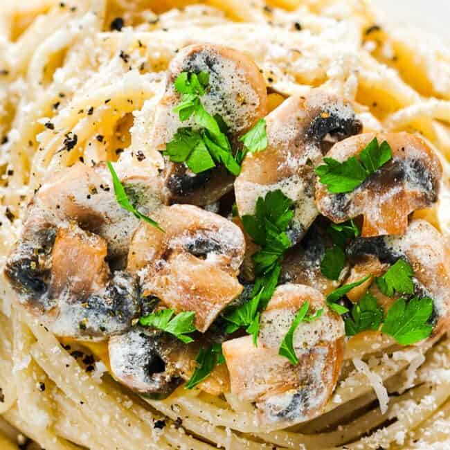 Creamy Mushroom Spaghetti Erren's Kitchen
