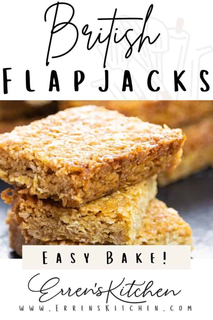 two flapjacks stacked on top of each other