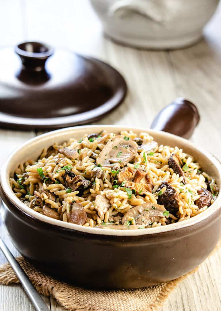 Easy Mushroom Rice Pilaf Erren's Kitchen
