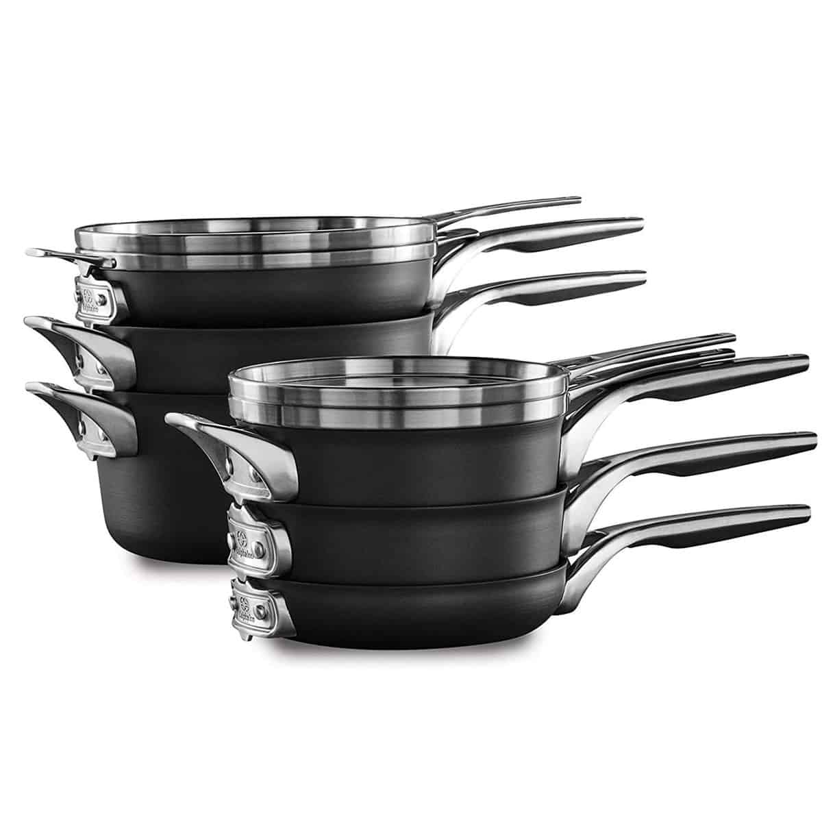 Calphalon Premier Space Saving 10 Piece Set