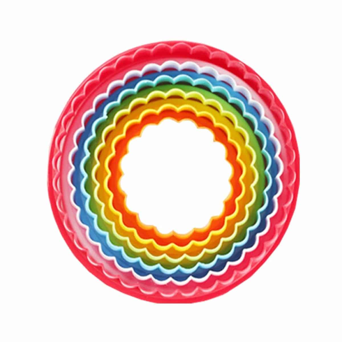 Double Sided Multi-size Round Cookie Cutters