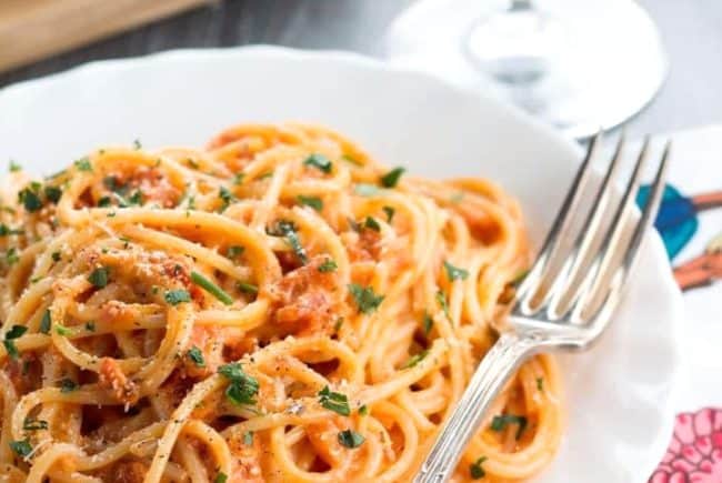 Italian Chicken and Spinach Pasta - Erren's Kitchen