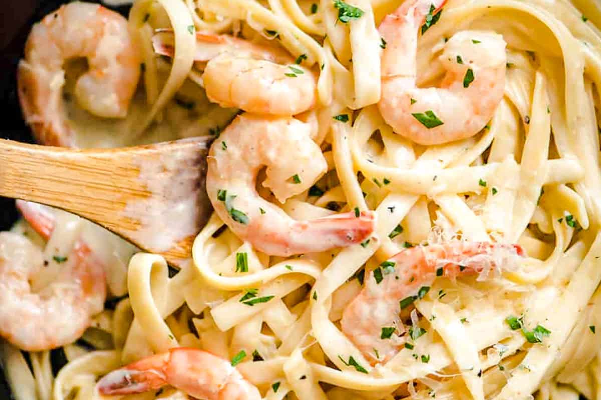 Seafood Alfredo, Lunch & Dinner Menu