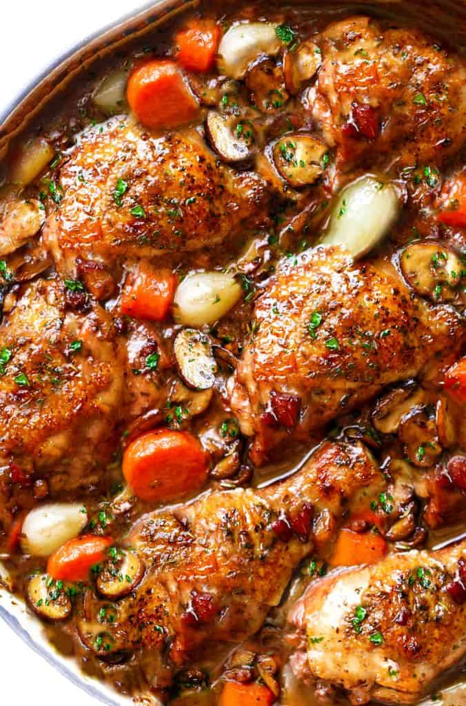 chicken coq au vin