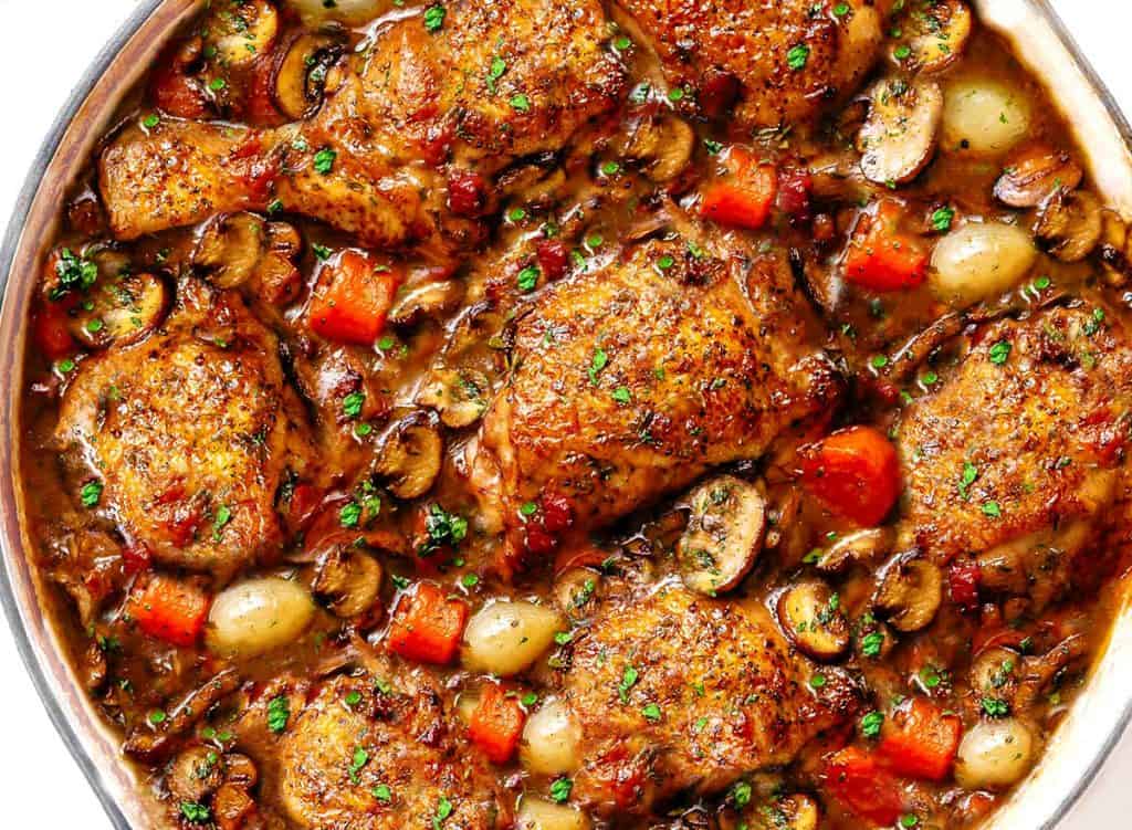 chicken coq au vin chicken coq au vin
