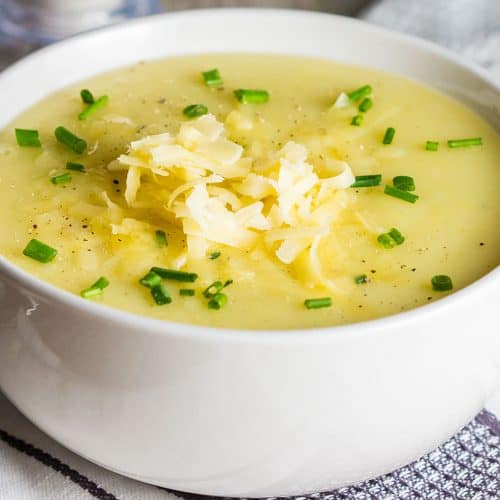 Potato Leek Soup Erren s Kitchen pin-on-healthy-eats