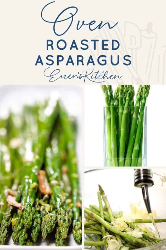 Oven Roasted Asparagus Pin Image
