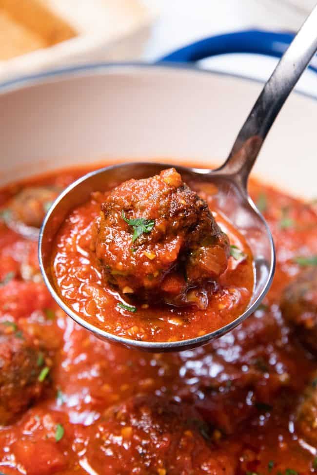 Oven Baked Meatballs | Erren's Kitchen