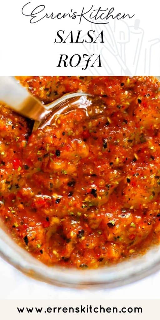 tomato salsa in a bowl