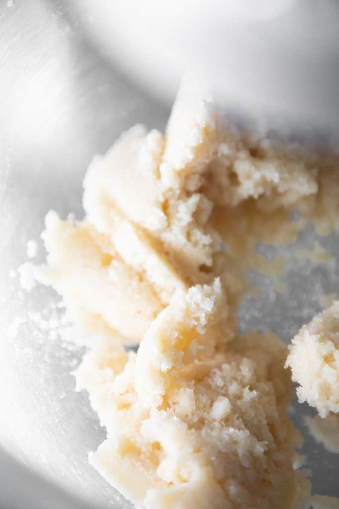butter and sugar creamed
