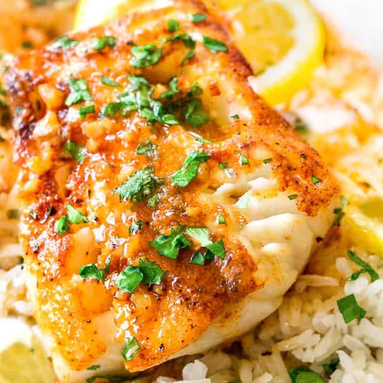 Simple Garlic Butter Cod Fillets | Erren's Kitchen