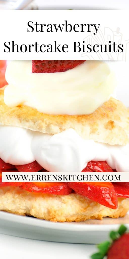 biscuits with cream and strawberry filling