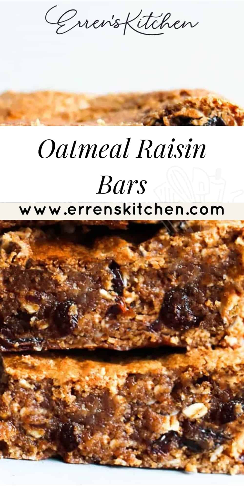 Oatmeal Raisin Bars Erren's Kitchen