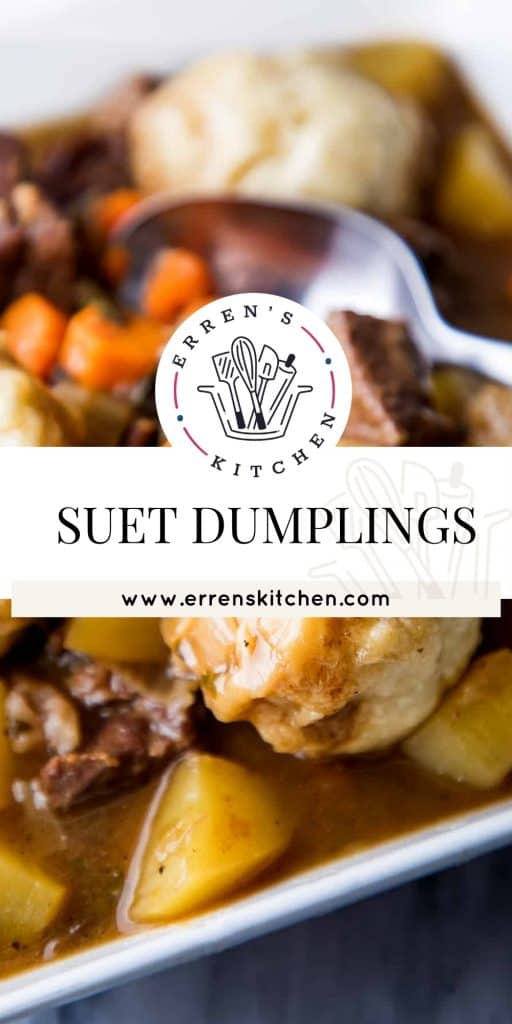 Suet Dumplings - Erren's Kitchen