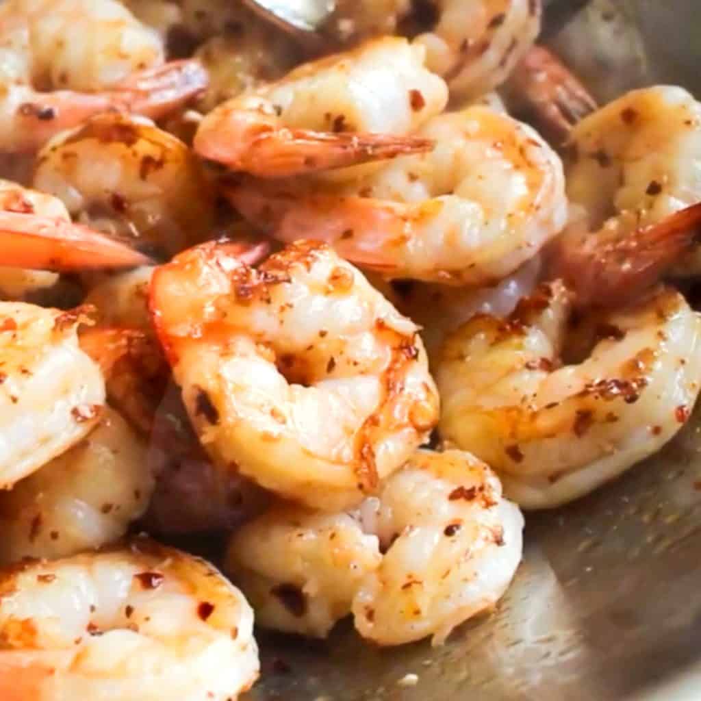 cooked shrimp in a bowl shrimp