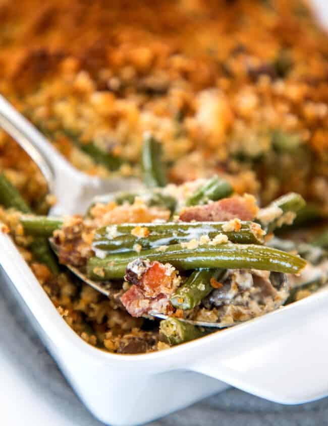 baked green bean casserole
