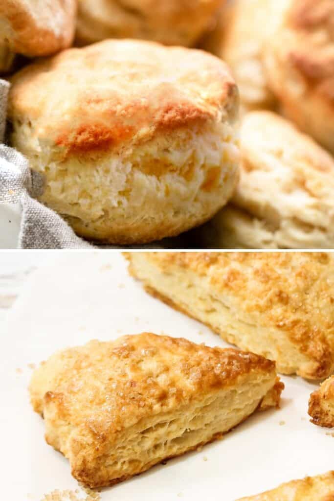 a photo showing biscuits and scones