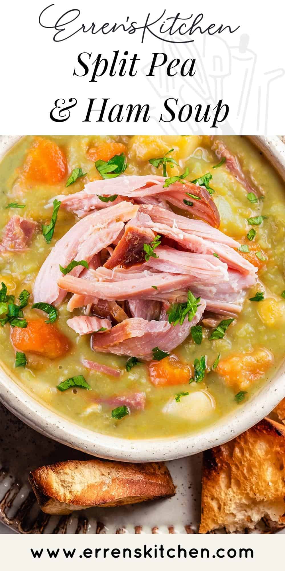 Split Pea and Ham Soup Erren's Kitchen