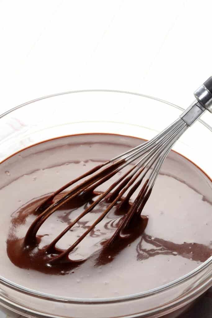 chocolate cake batter