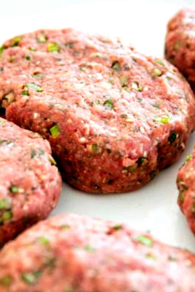 Salisbury Steak patties on a plate