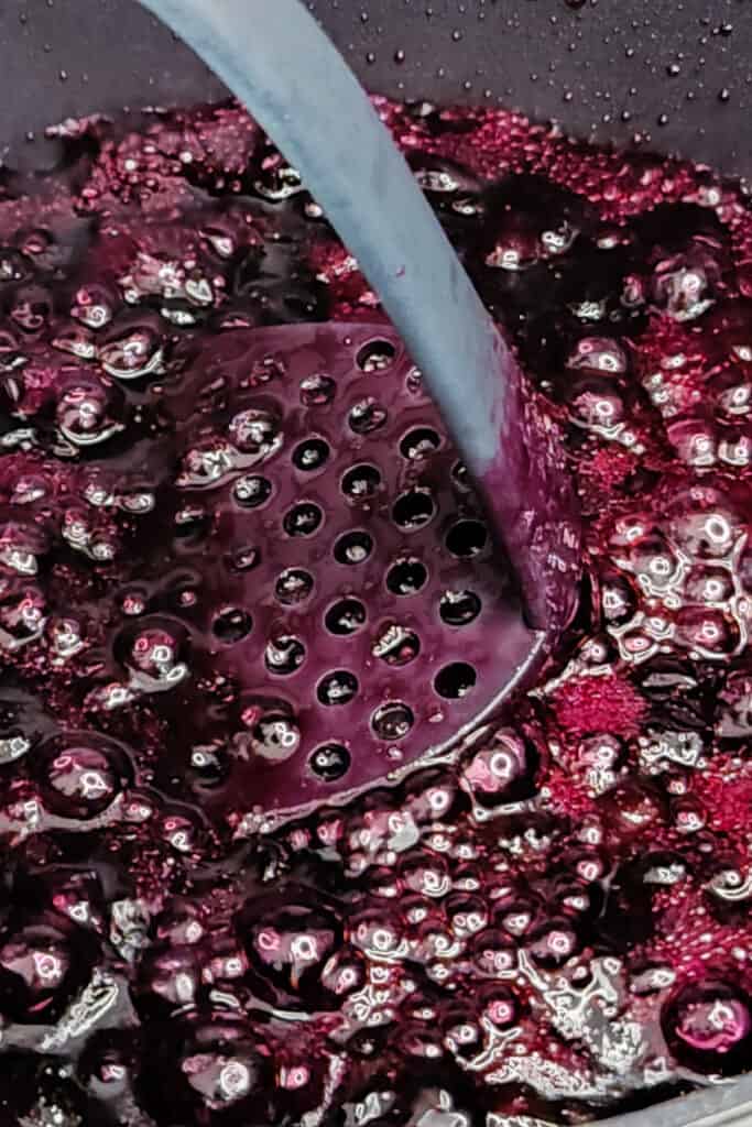 Blueberry Jam  Without Pectin   - 66