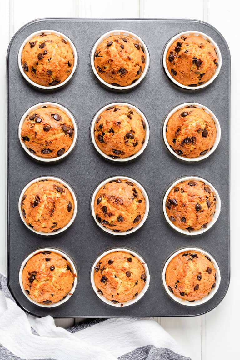 Easy Chocolate Chip Muffins Erren's Kitchen