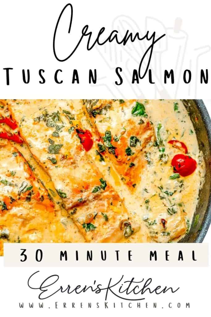 Tuscan Salmon in Cream Sauce  - 96