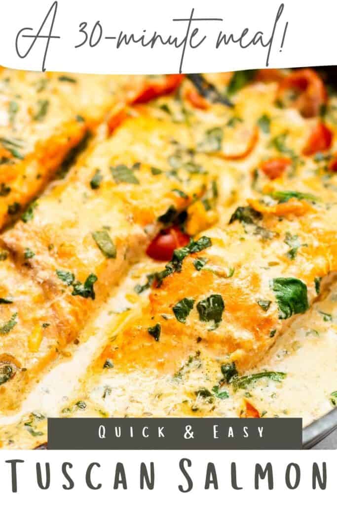 Tuscan Salmon in Cream Sauce  - 88