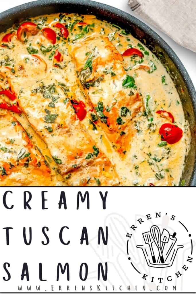 Tuscan Salmon in Cream Sauce  - 41