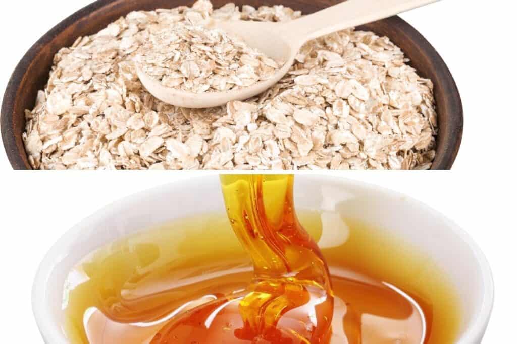 rolled oats and golden syrup