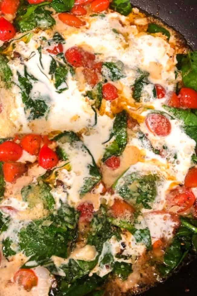 Tuscan Salmon in Cream Sauce - Erren's Kitchen