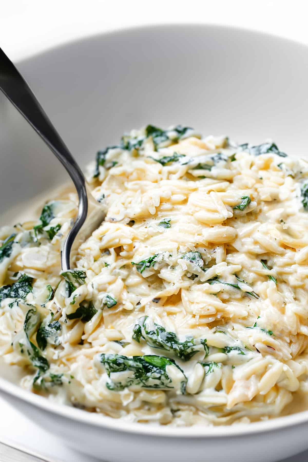 Garlic Parmesan Orzo Risotto Recipe