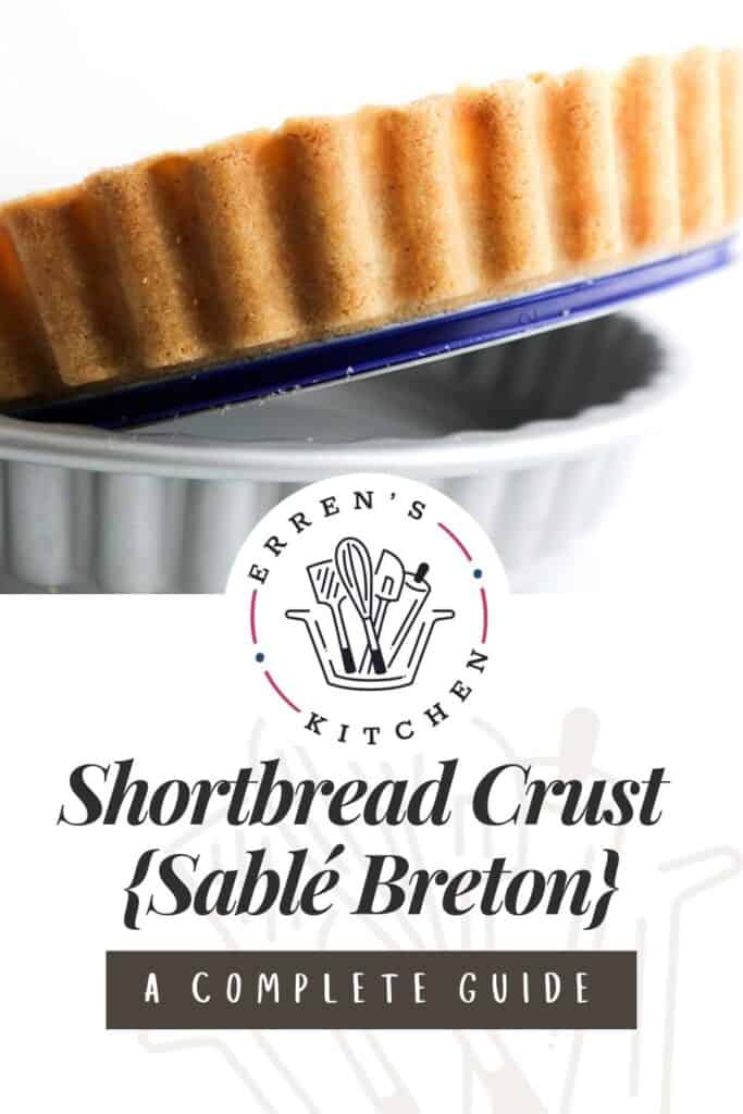 Shortbread Crust being pressed out of the pan