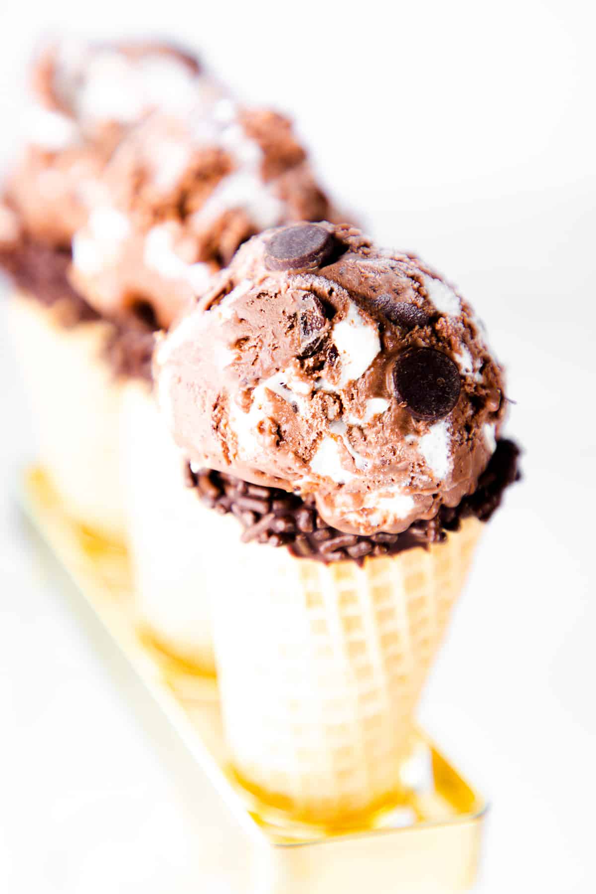 Chocolate Marshmallow Ice Cream
