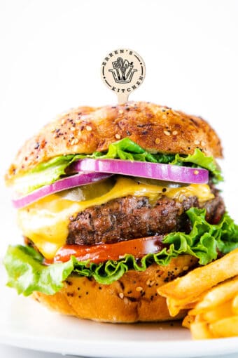 The Best Hamburger Recipe | Erren's Kitchen