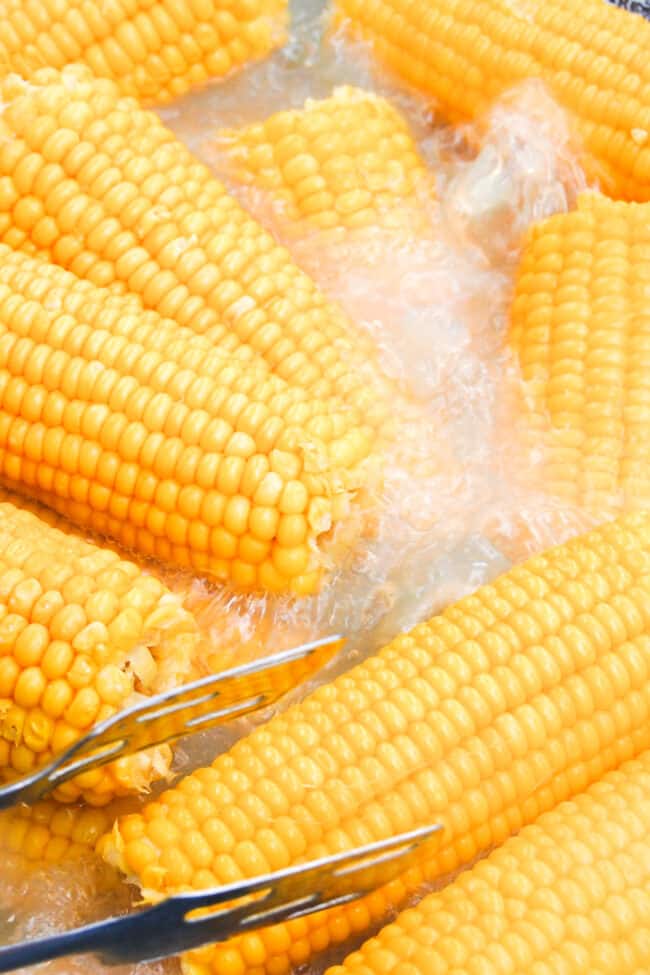 Boiling corn on the cob erren s kitchen